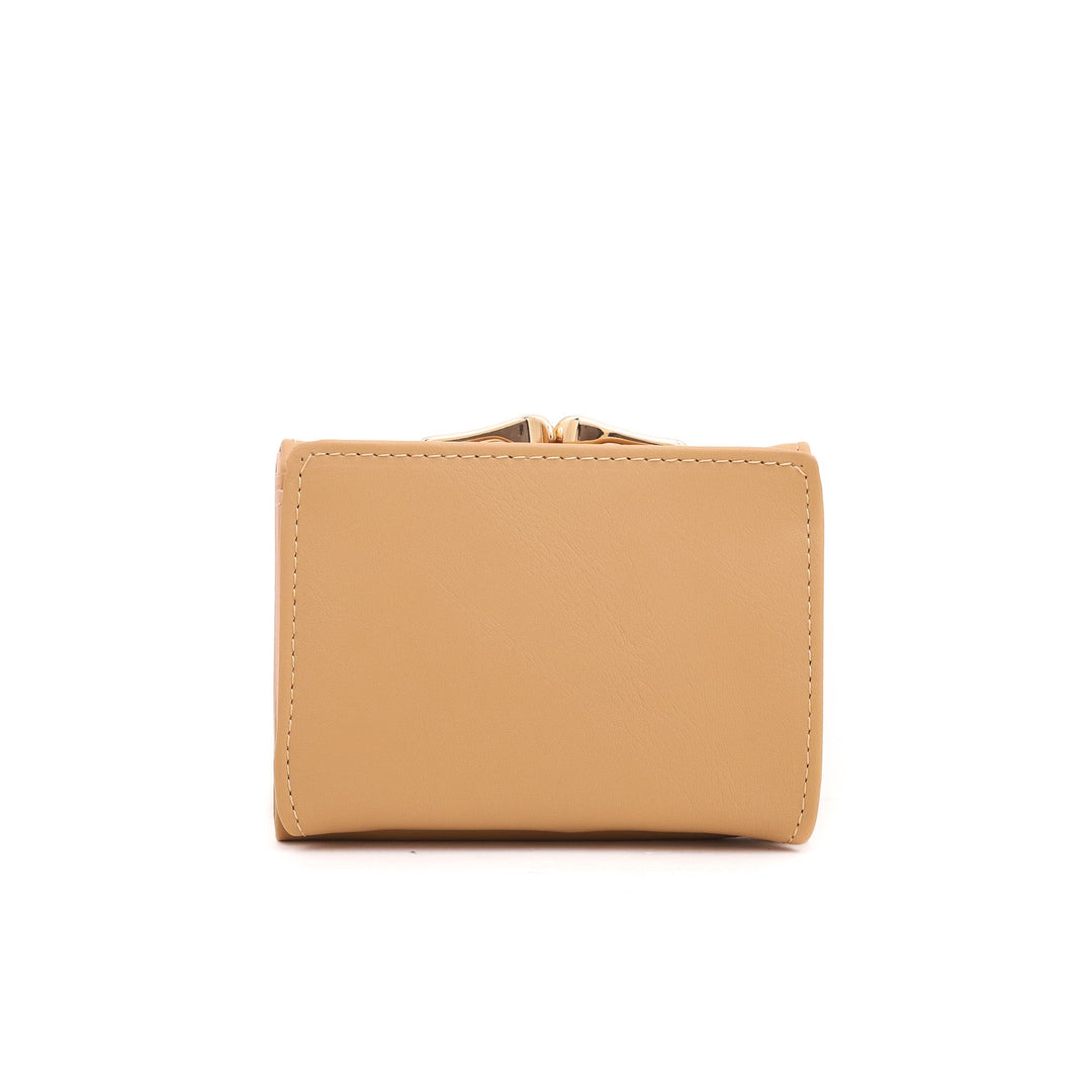 Beige Casual Wallet P70765