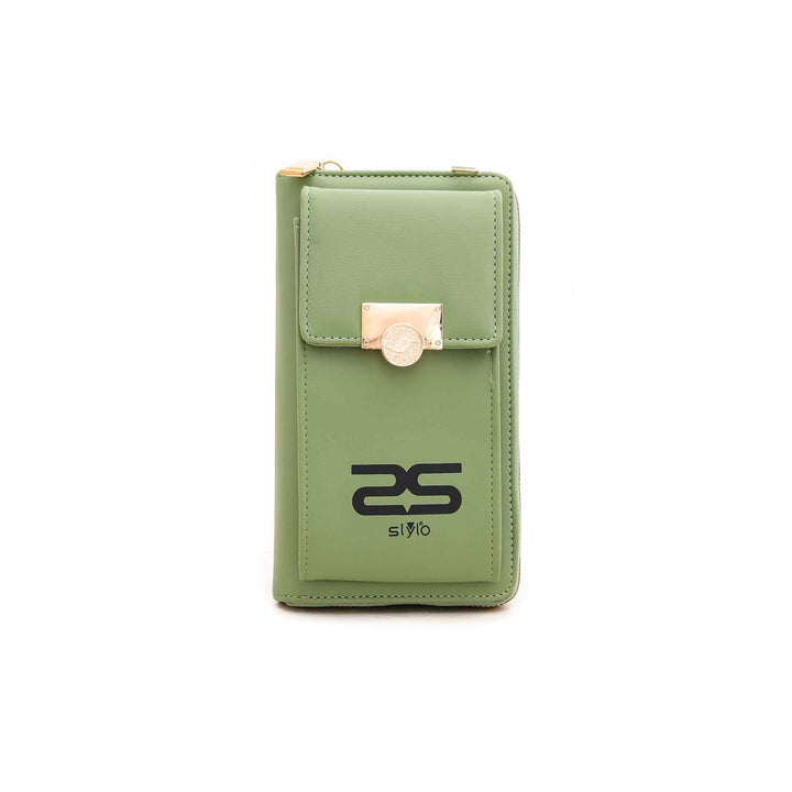 Green Casual Pouch P70797