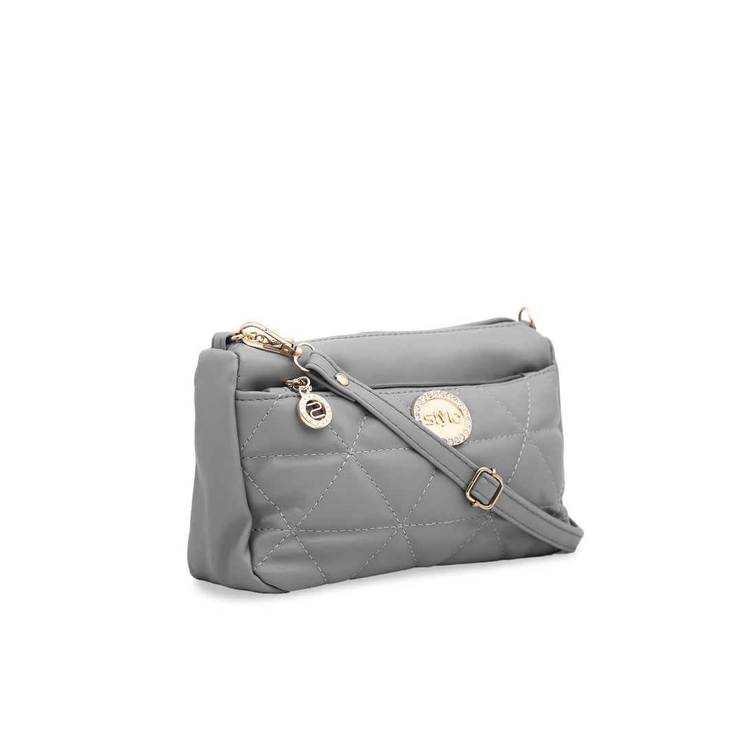 Grey Casual Pouch P70904