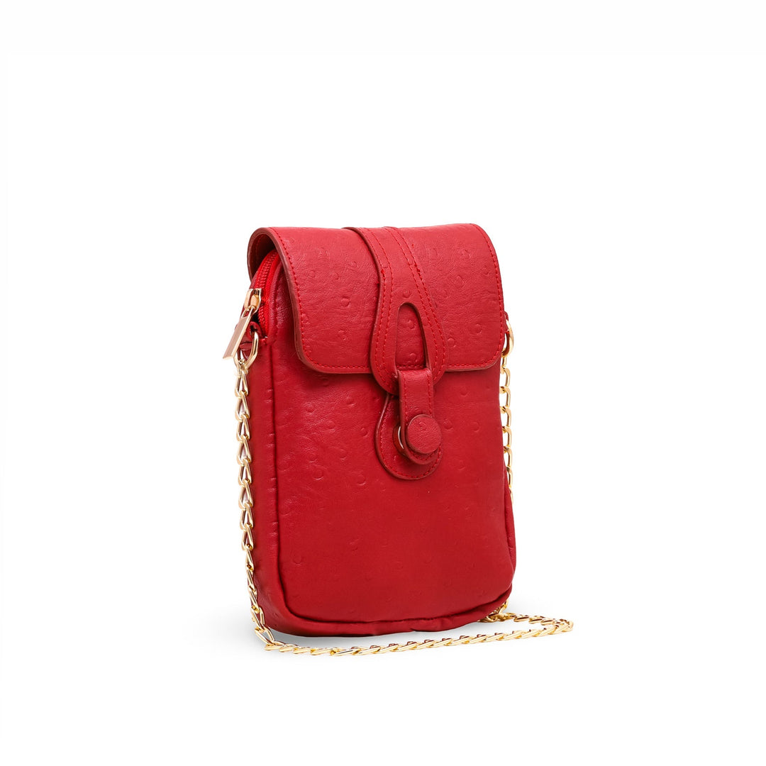 Red Women Casual Pouch