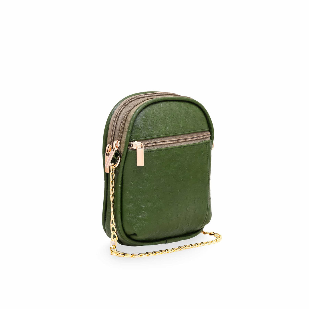 Green Casual Pouch P97476