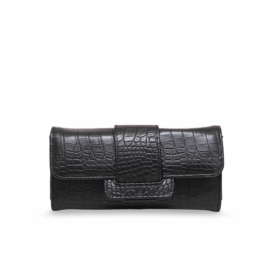 Black Casual Wallet P97483