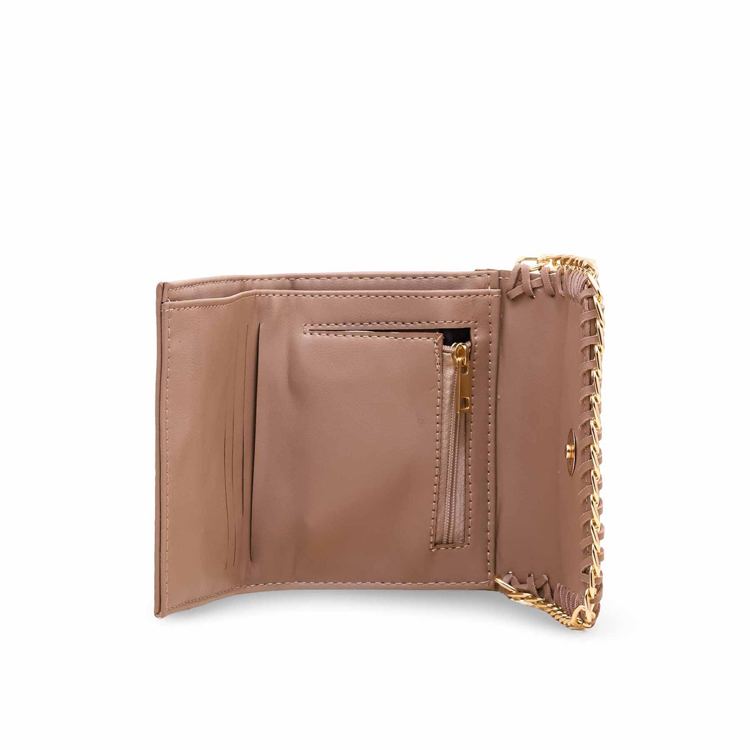 Beige Casual Wallet P97492