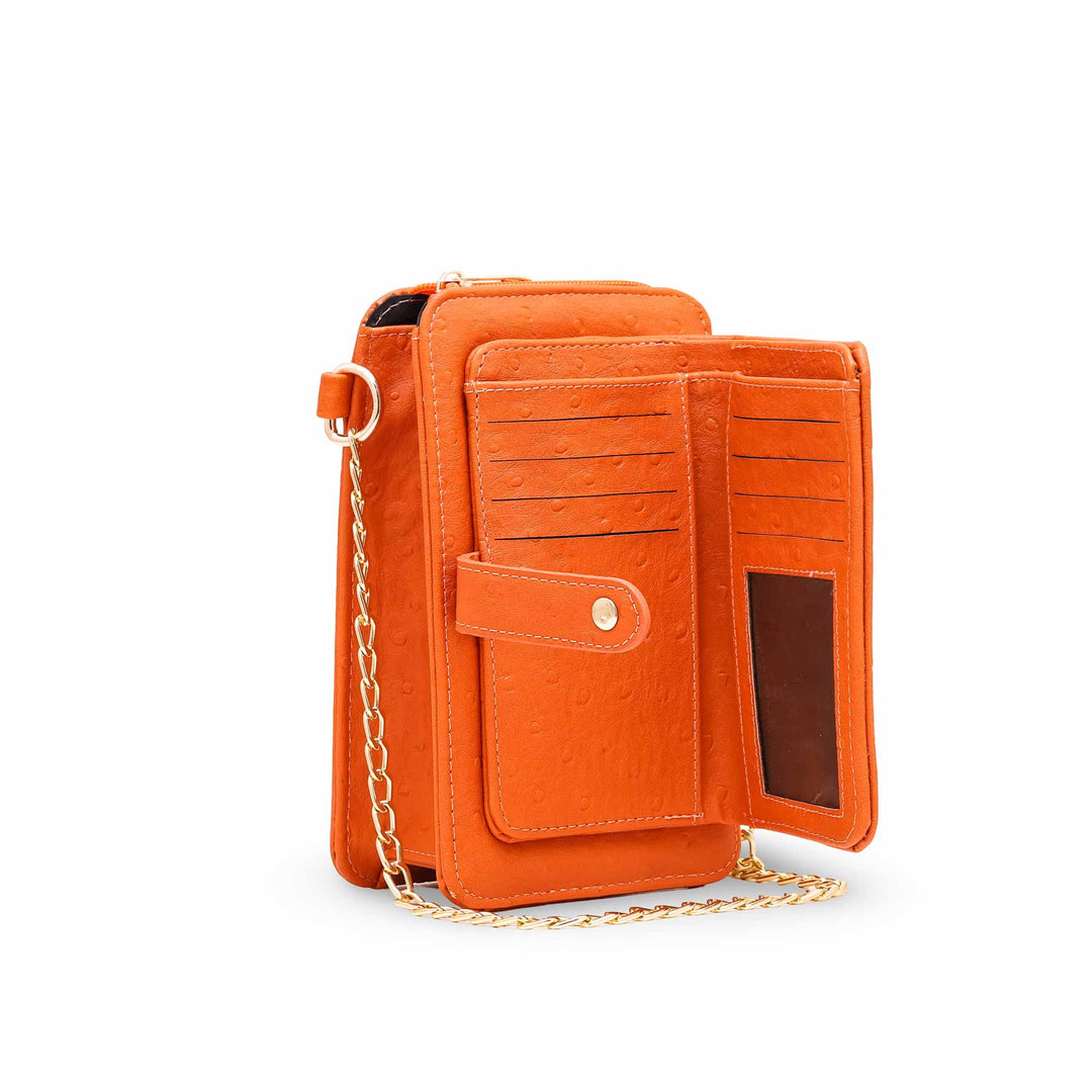 Orange Casual Pouch P97496