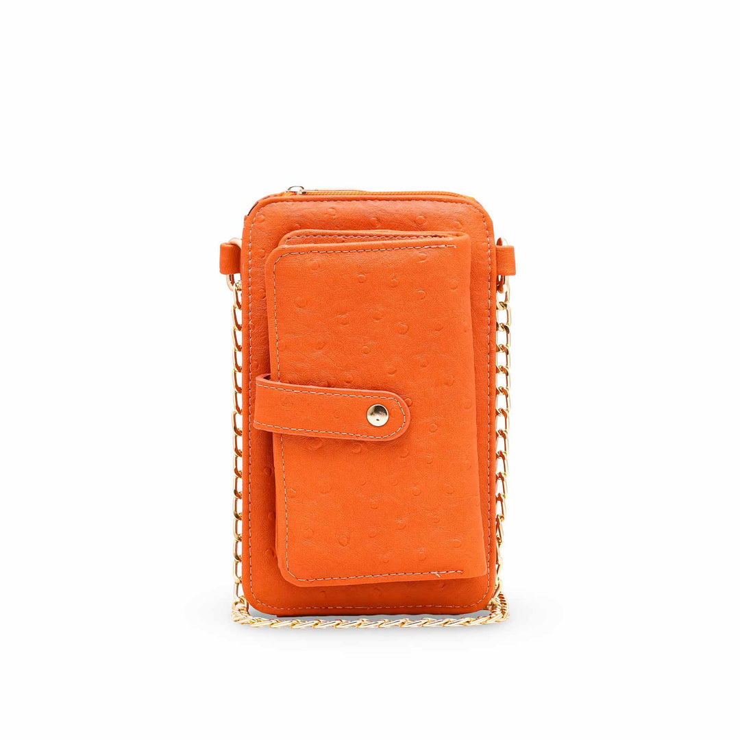 Orange Casual Pouch P97496