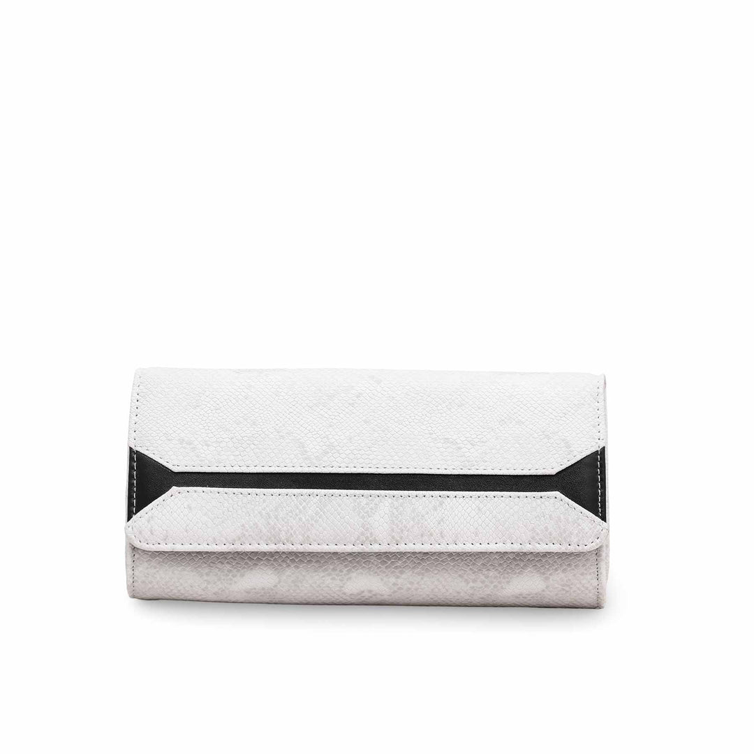 White Casual Wallet P97508