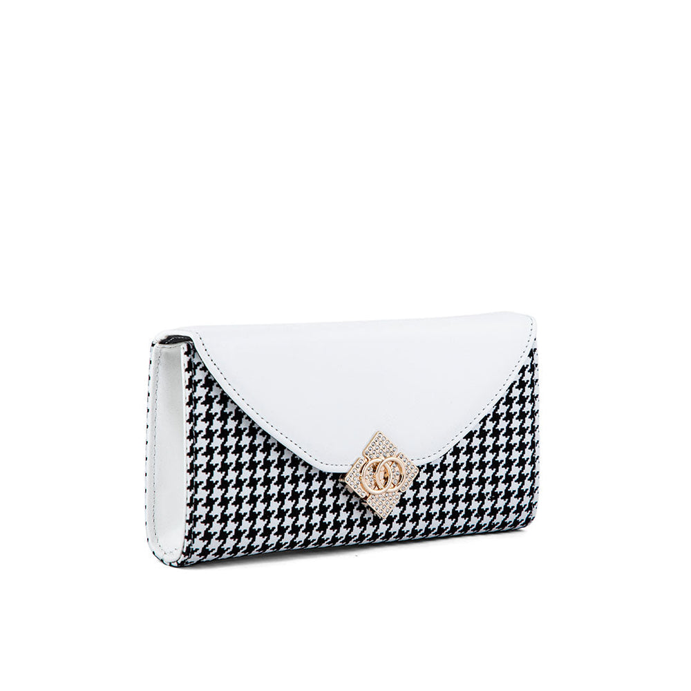 White Casual Wallet P97579