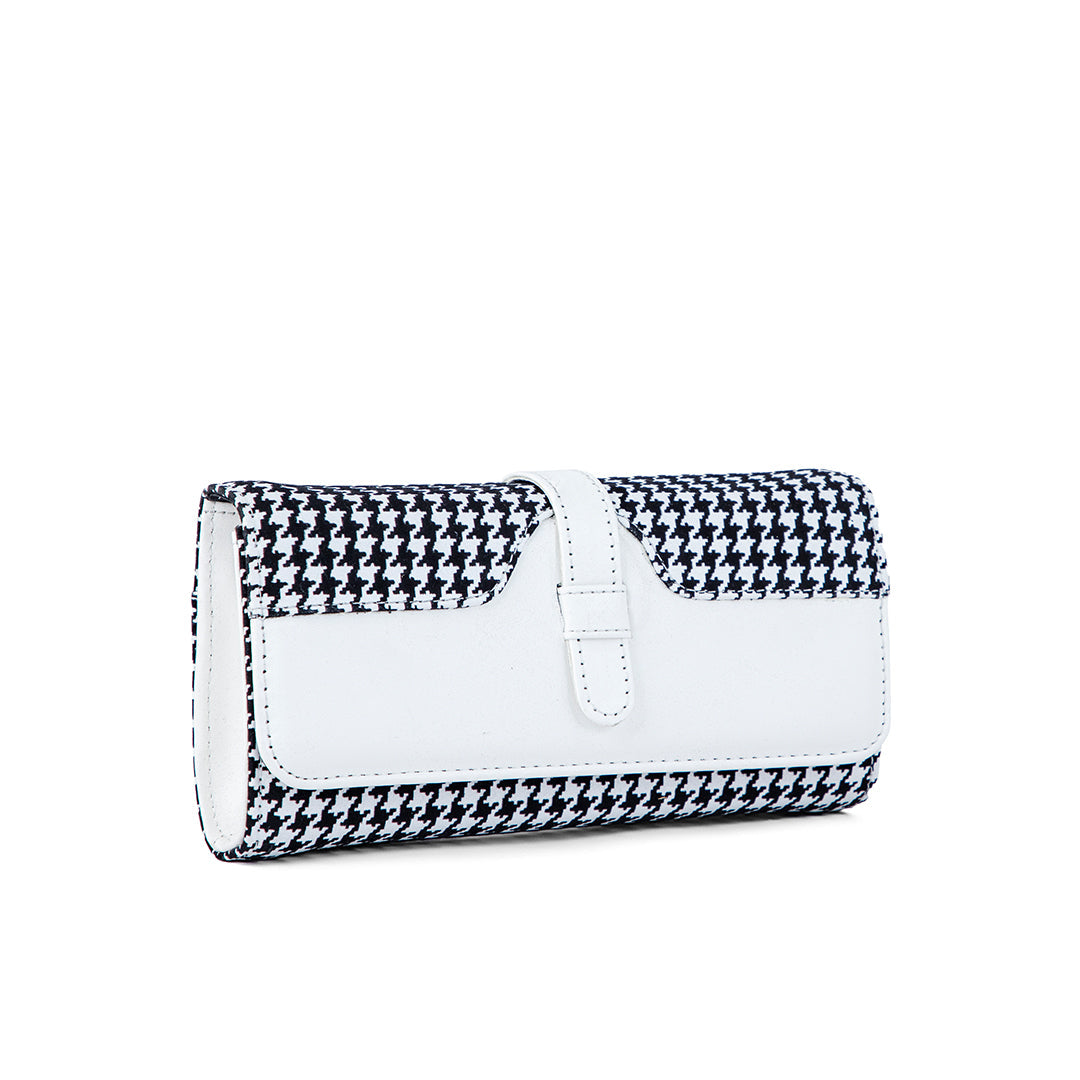White Casual Wallet P97581