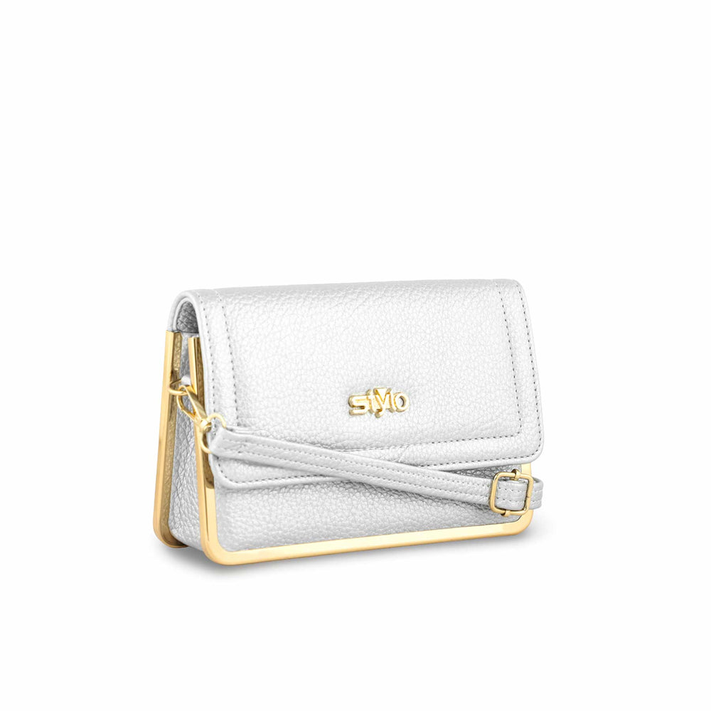 Silver Formal Pouch P97602