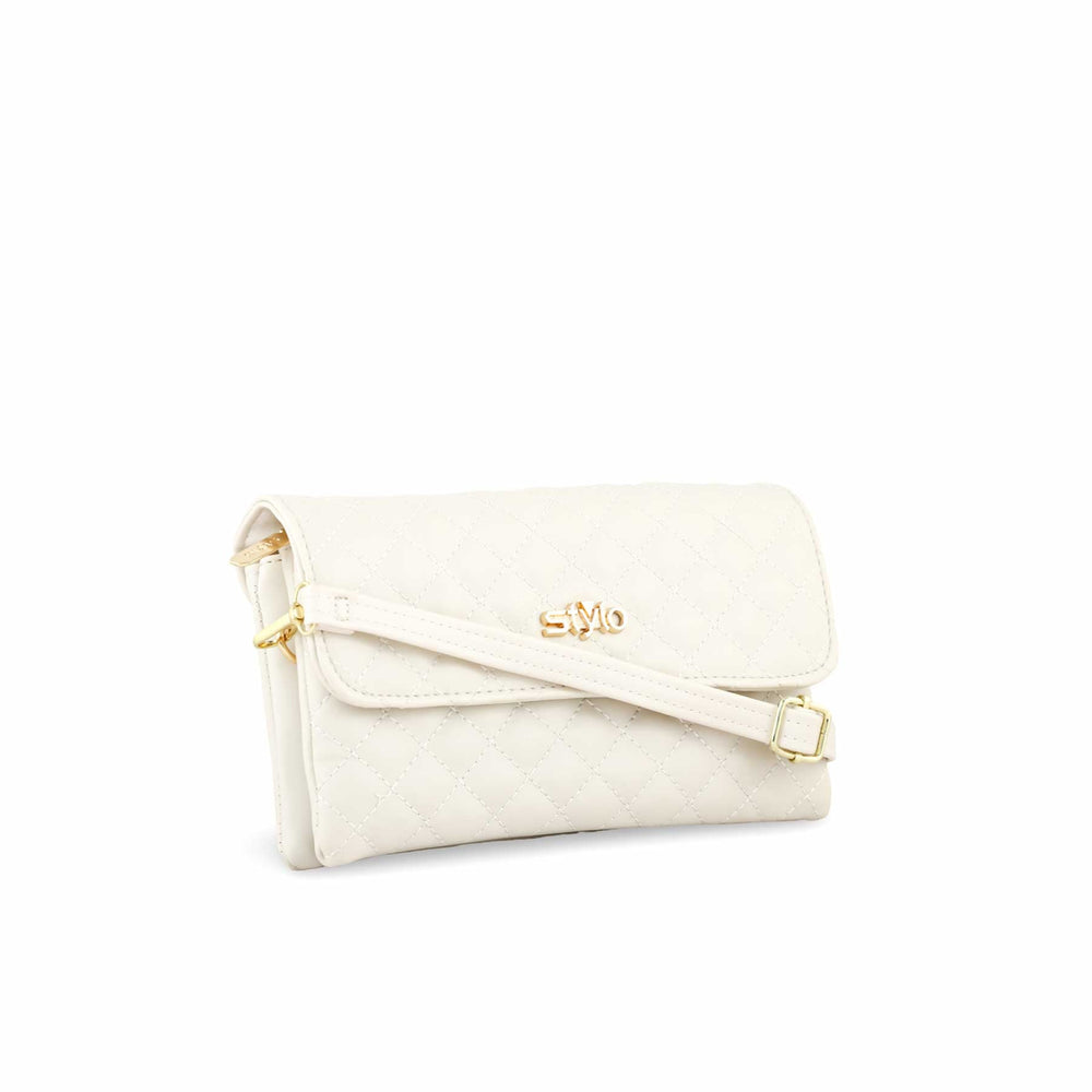 White Formal Pouch P97614
