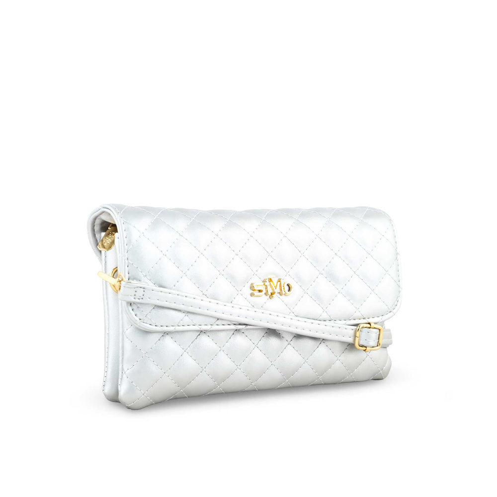 Silver Formal Pouch P97614