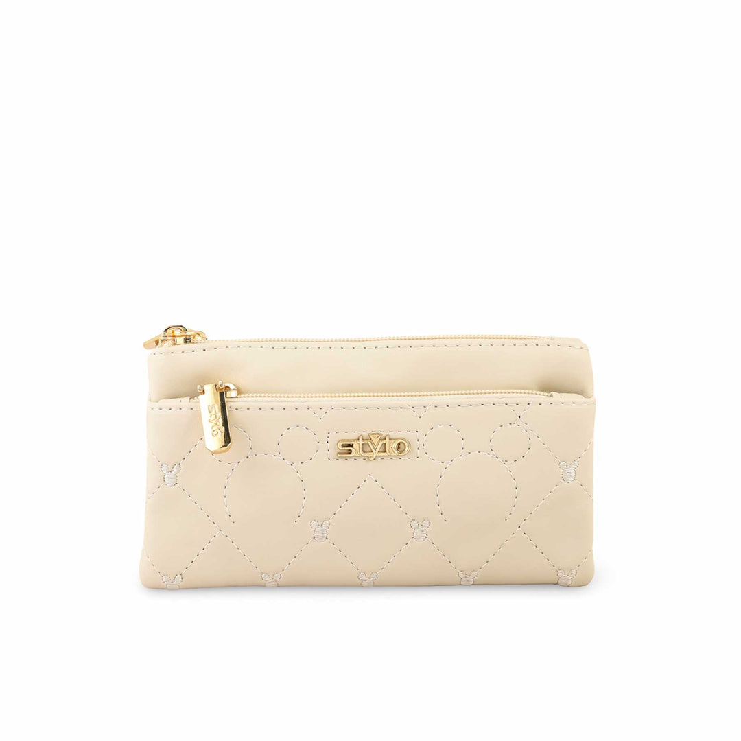 Beige Casual Pouch P97647