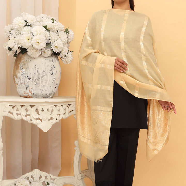 Beige Summer Stole  PD5031
