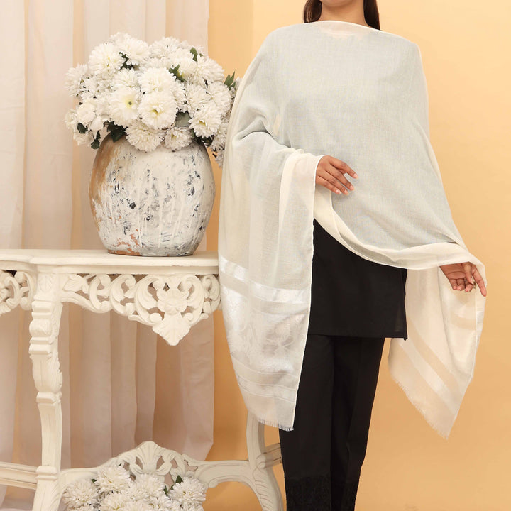 White Summer Stole  PD5036