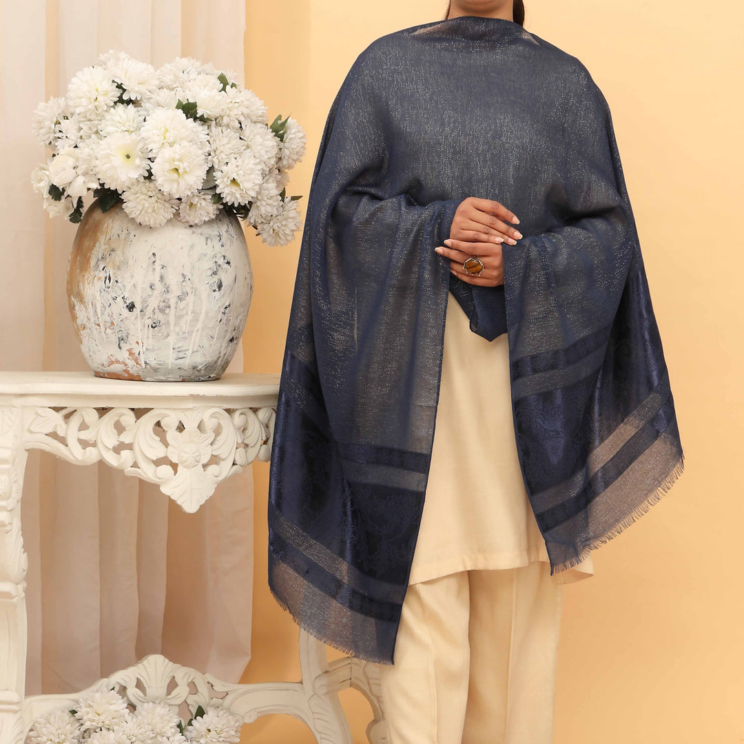 Navy Summer Stole  PD5037