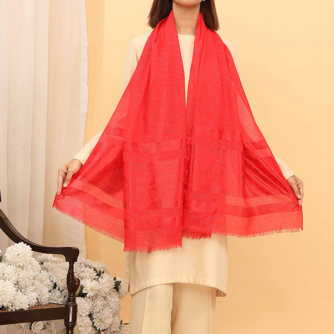 Red Summer Stole  PD5042