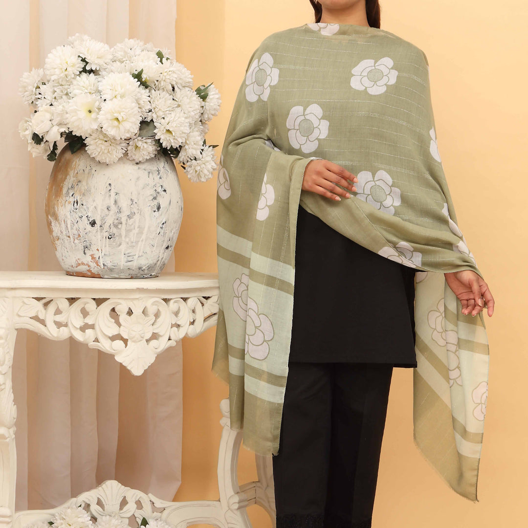 Green Summer Stole  PD5058