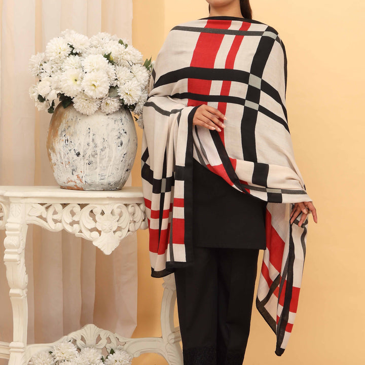 Beige Summer Stole  PD5068
