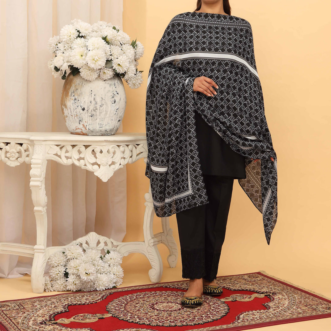 Black Summer Stole  PD5072