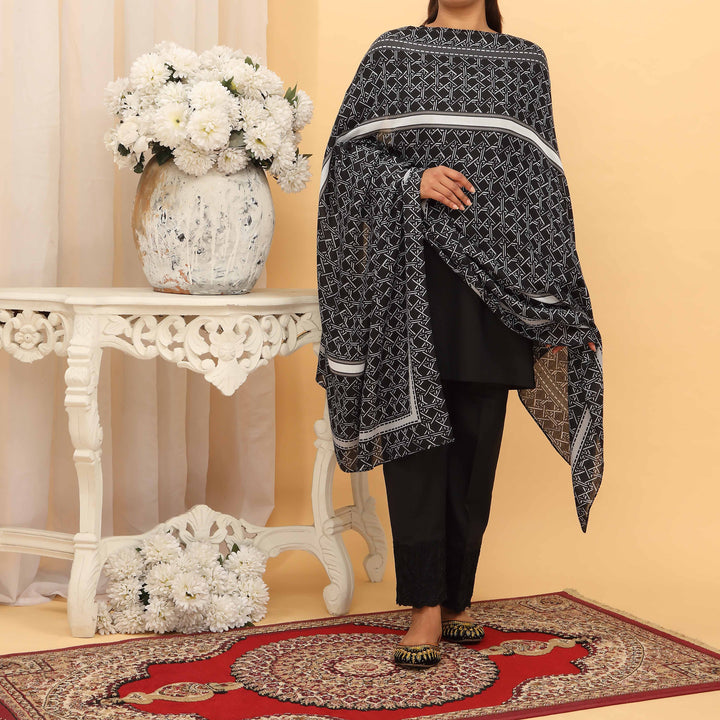 Black Summer Stole  PD5072