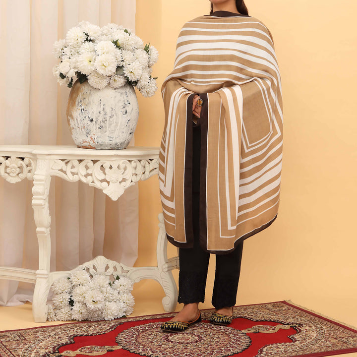 Beige Summer Stole  PD5074