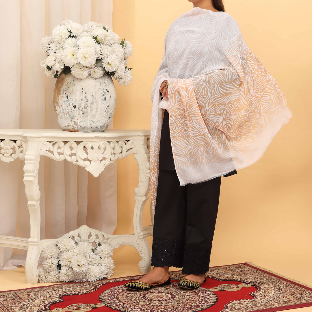 Beige Summer Stole  PD5080
