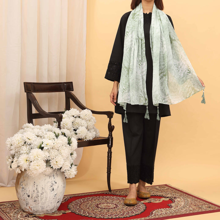 Green Summer Stole  PD5116