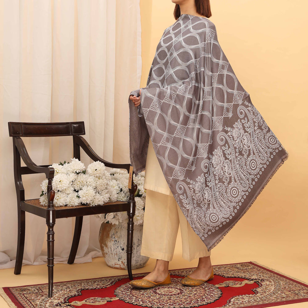 Grey Summer Stole  PD5125