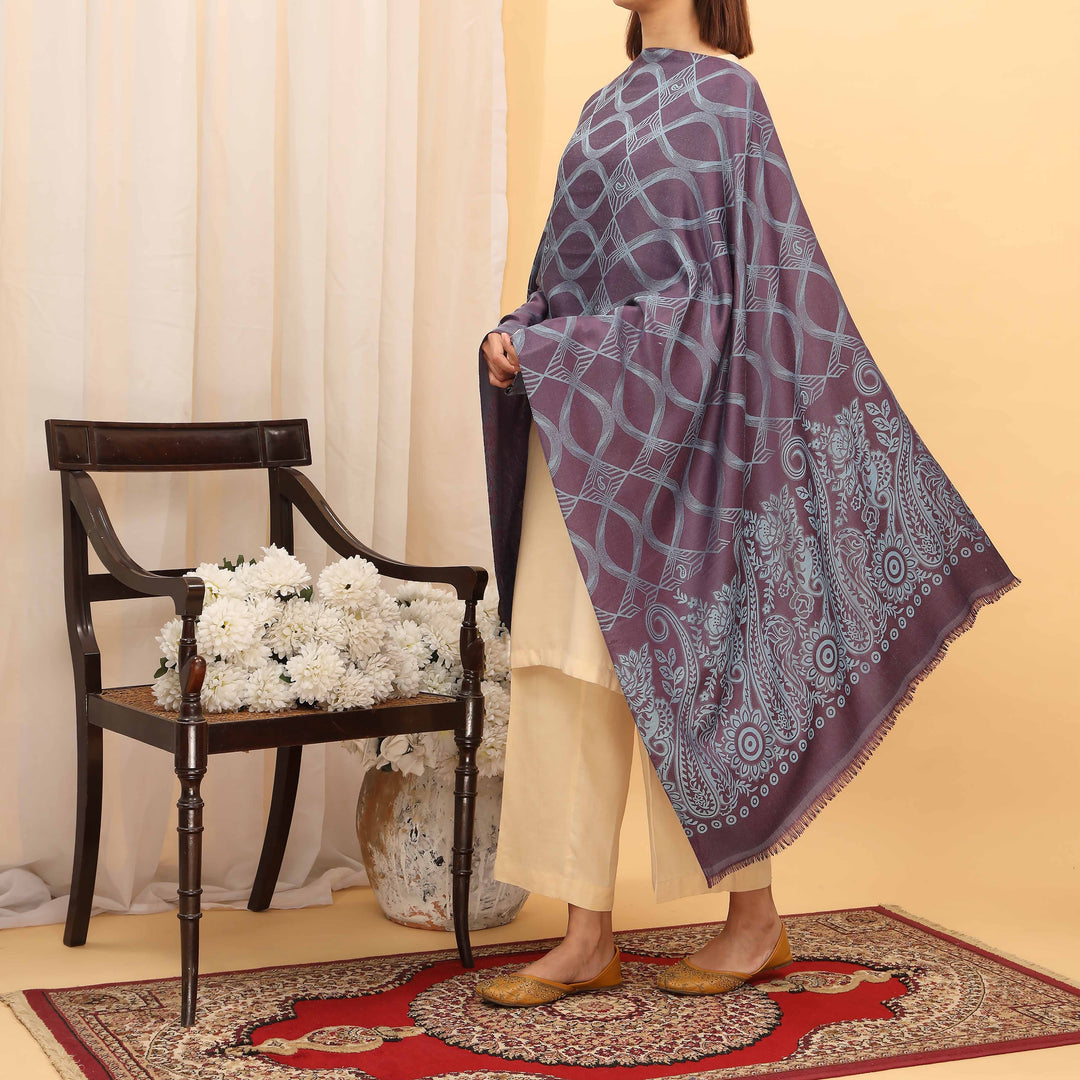 Navy Summer Stole  PD5126