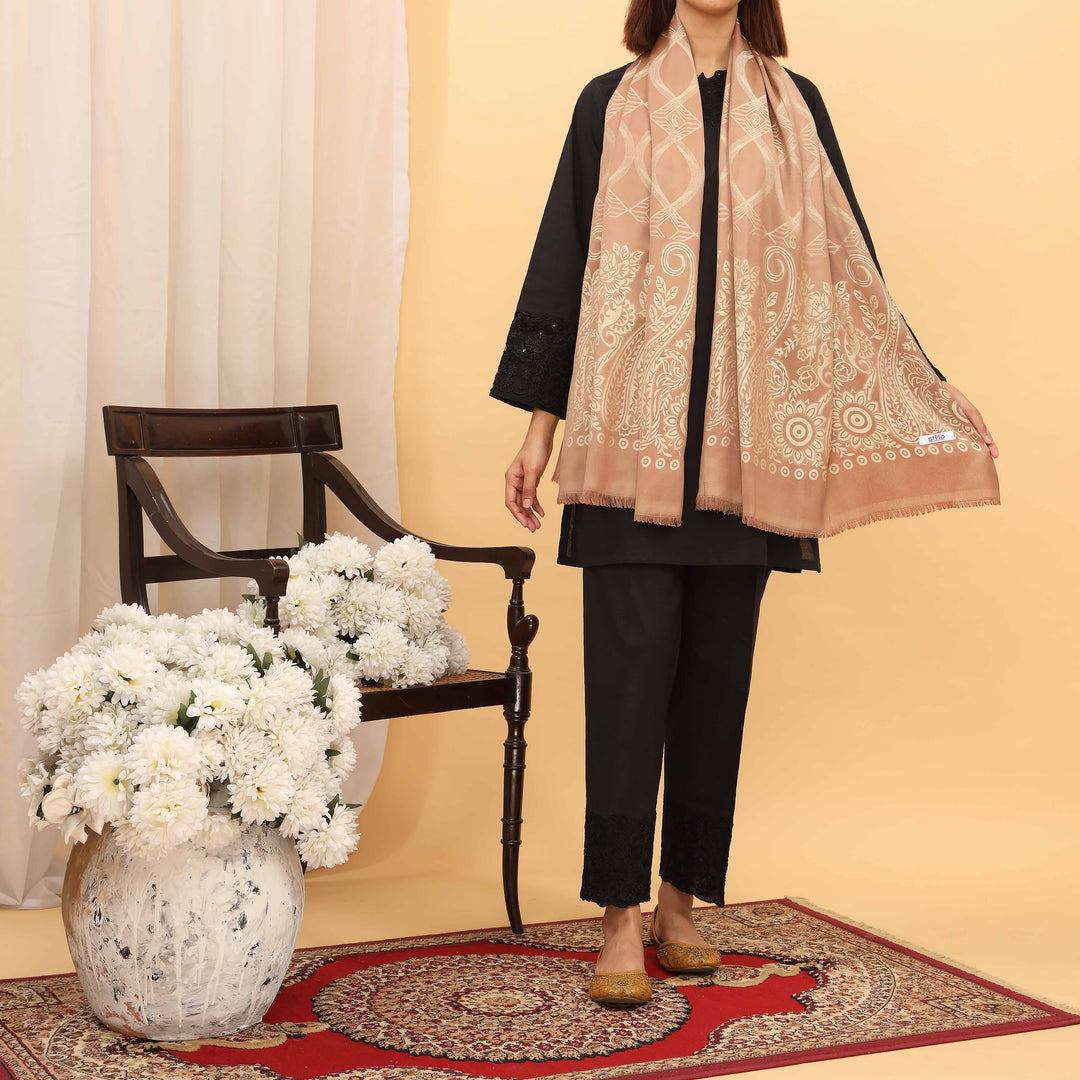 Khaki Summer Stole  PD5133