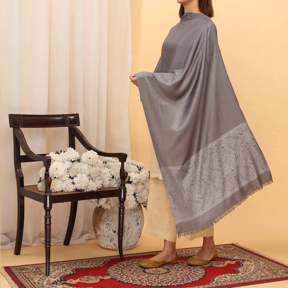 Grey Summer Stole  PD5135