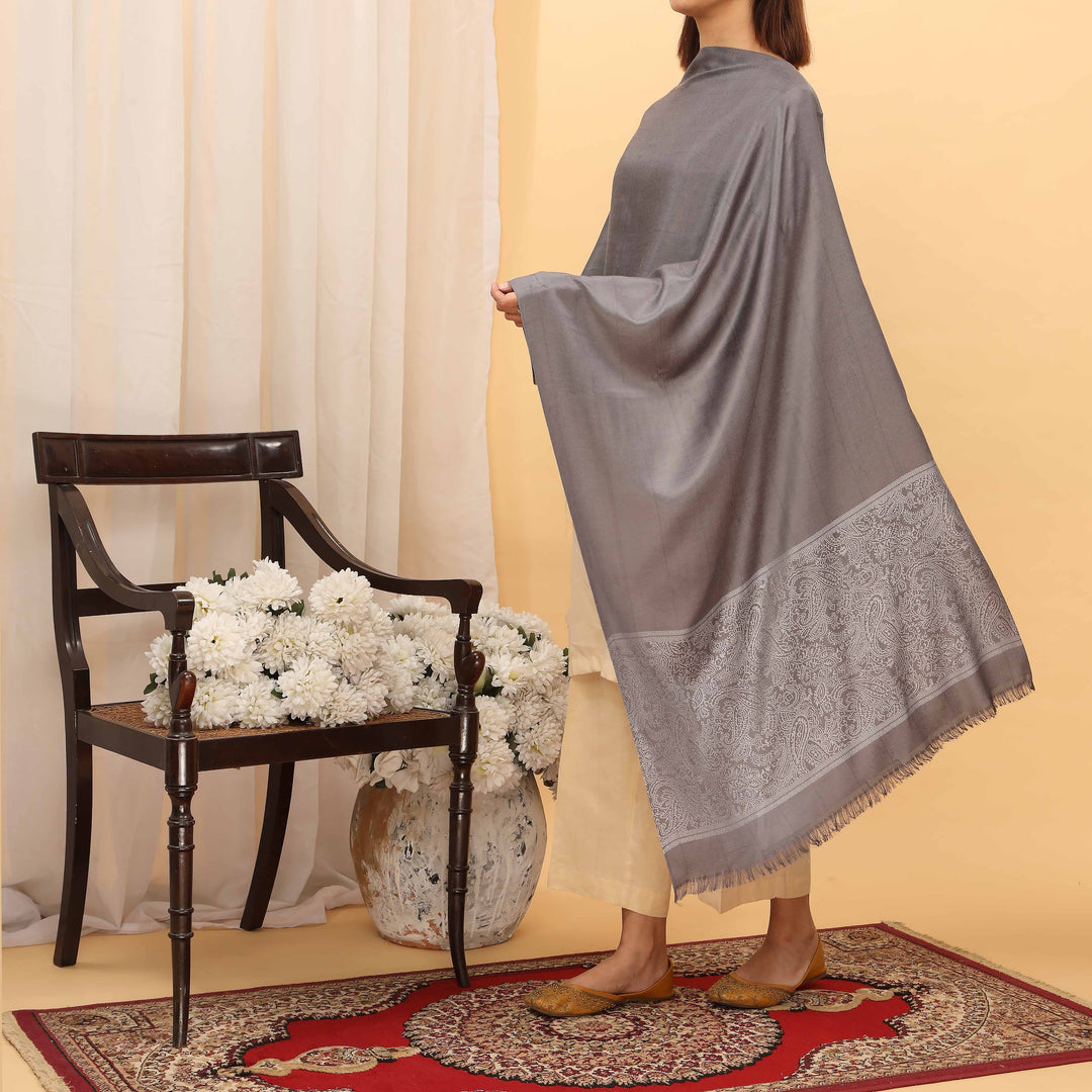 Grey Summer Stole  PD5135