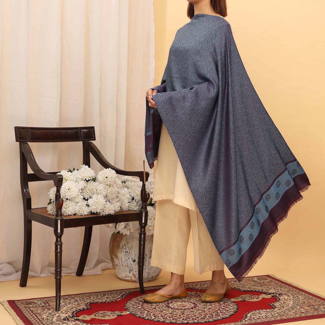 Navy Summer Stole  PD5156