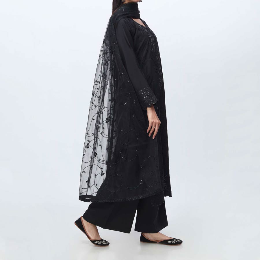 3PC- Embellished Viscose Suit PF3013