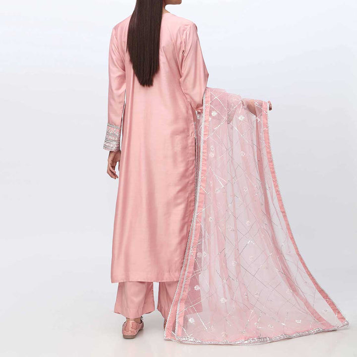 3PC- Embellished Viscose Suit PF3020