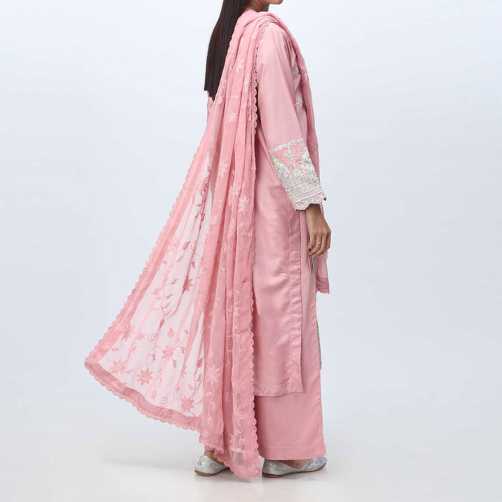 3PC- Embellished Viscose Suit PF3062