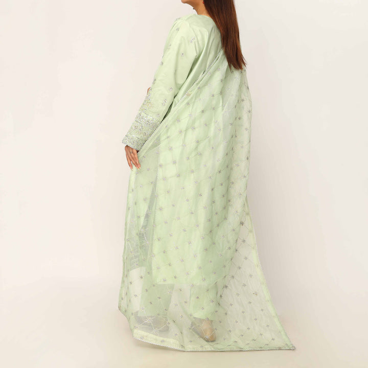 3PC- Khaddi Net Embellished Suit PF5133