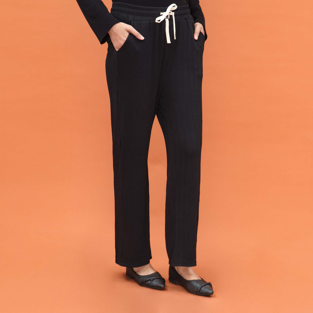 Black Western Pant PL4005