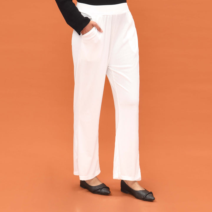 White Western Pant PL4011