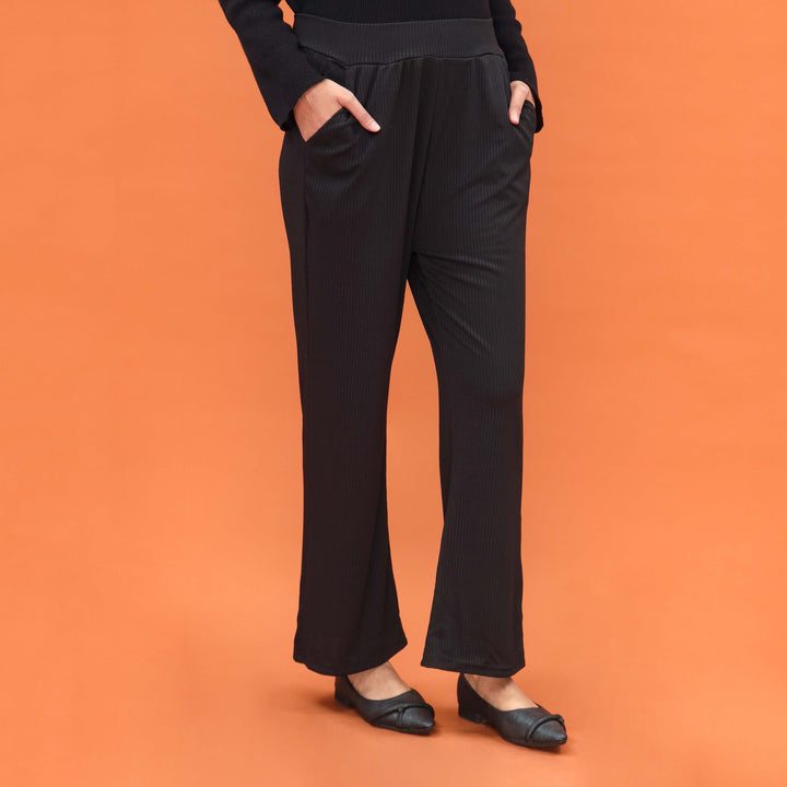 Black Western Pant PL4012