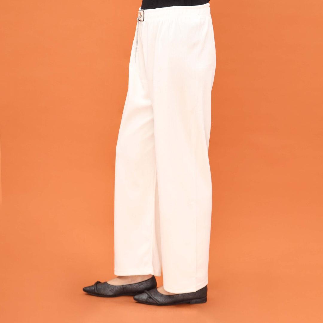 White Western Pant PL4045