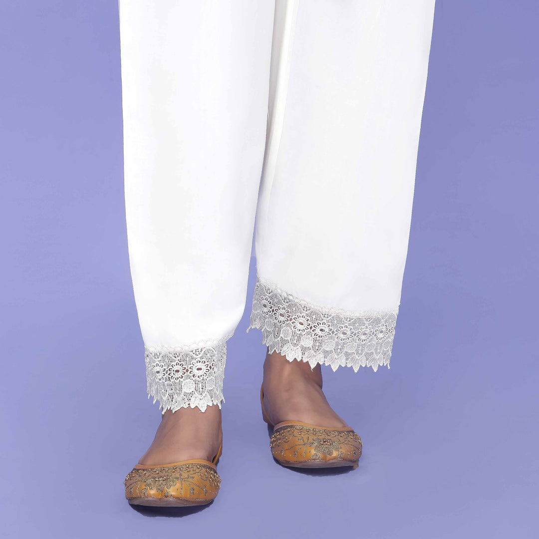 Cream Cambric Shalwar PL4079