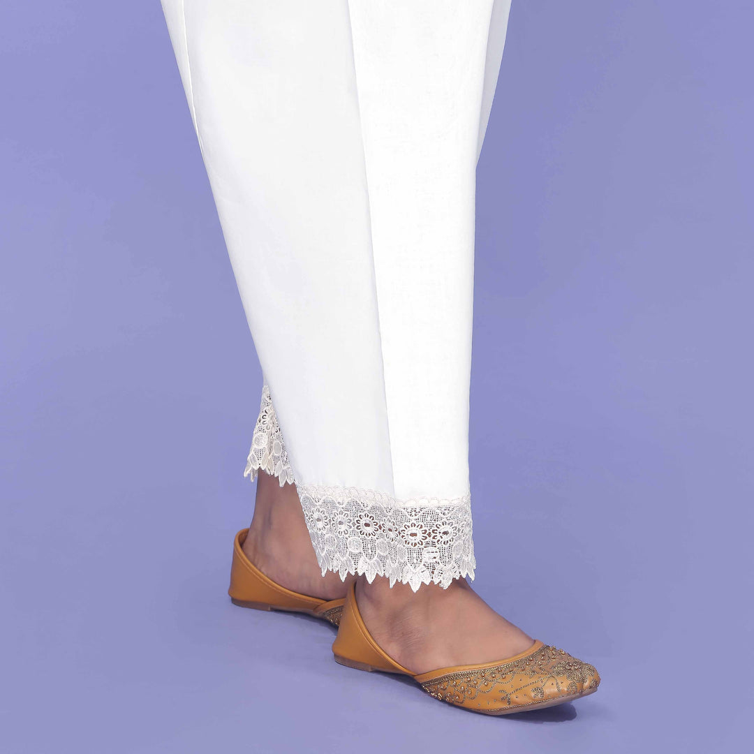 Cream Cambric Shalwar PL4079