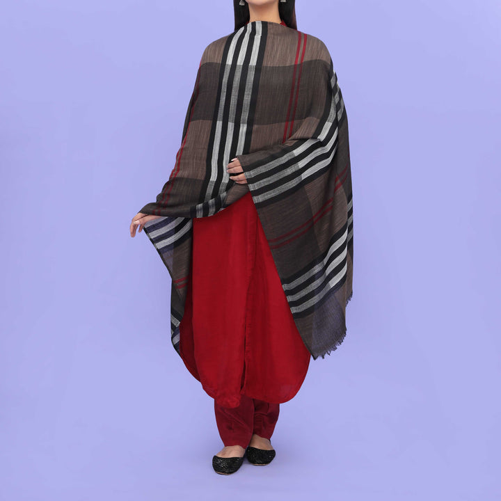 Brown Winter Stole PN4519