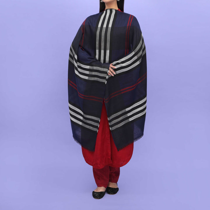 Navy Winter Stole PN4521