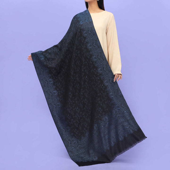 Blue Winter Stole PN4533