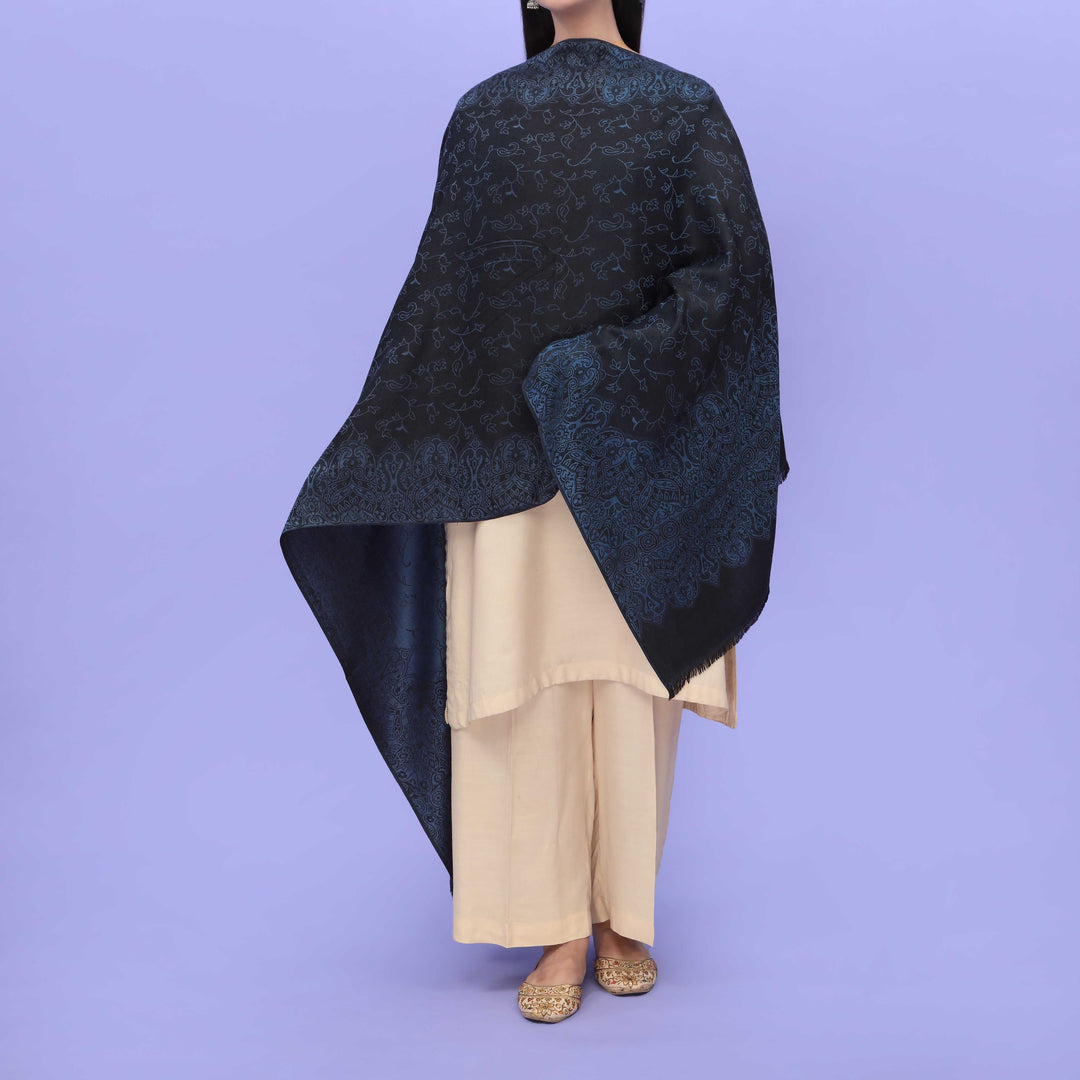 Blue Winter Stole PN4533