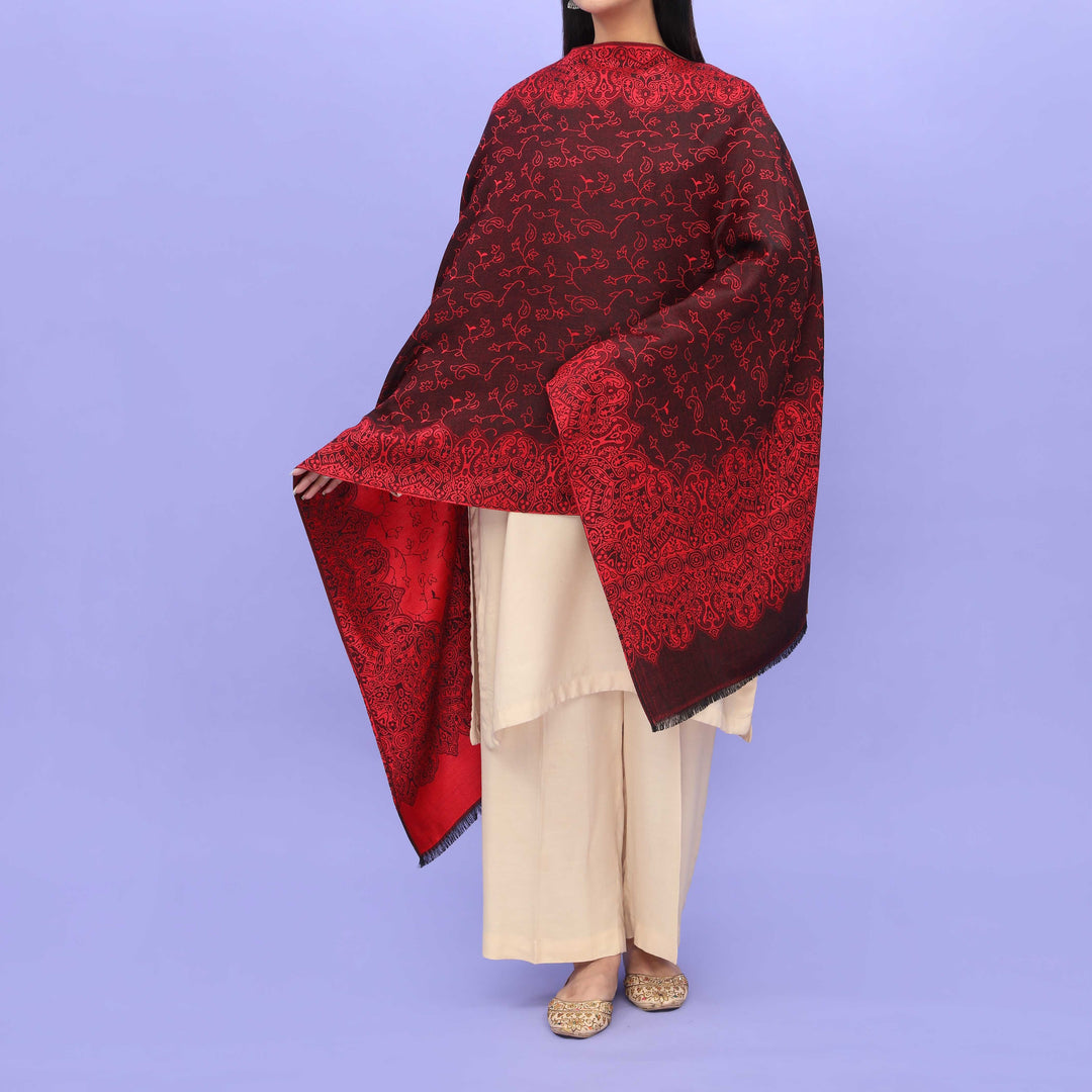 Red Winter Stole PN4534