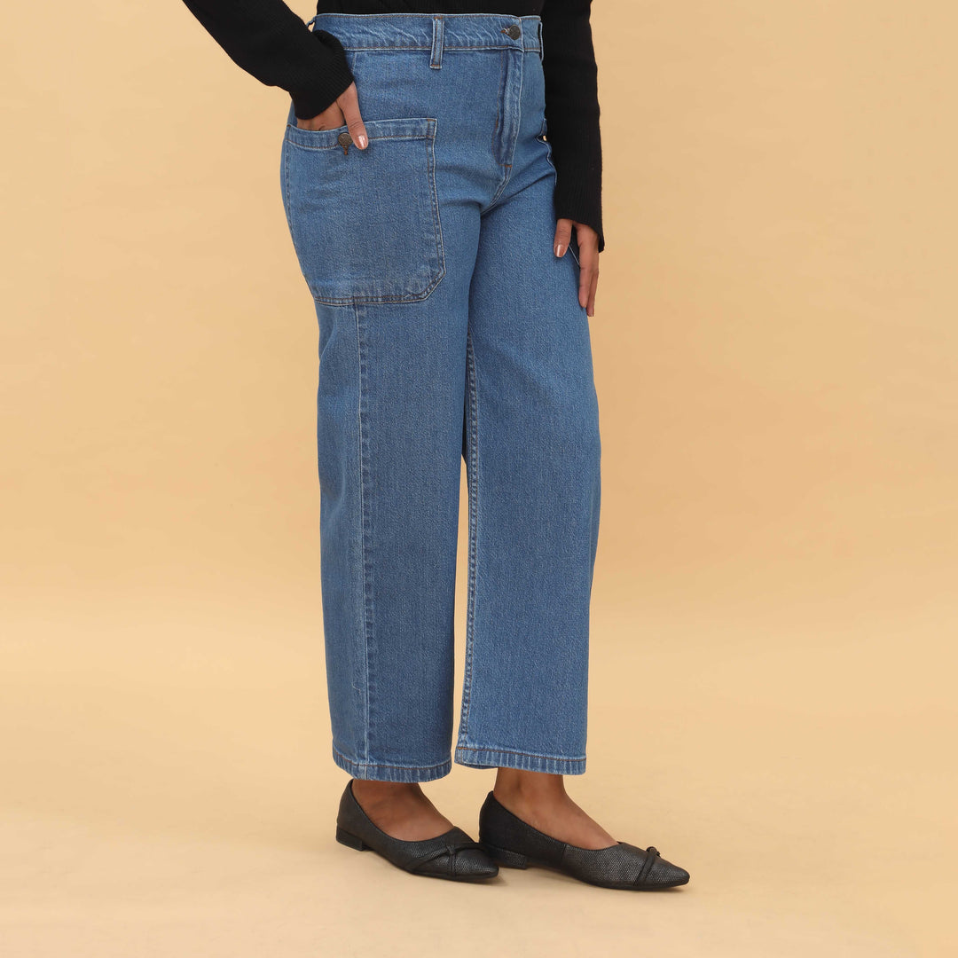 Blue Denim Pant PP5002