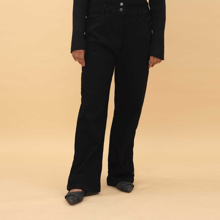 Black Denim Pant PP5007